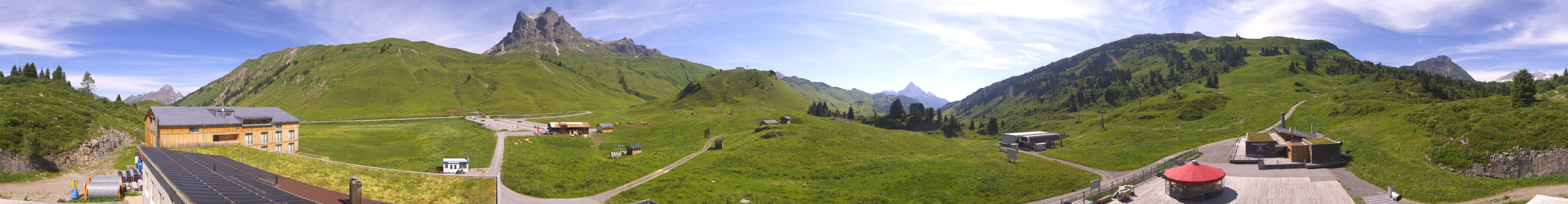 Archived image Webcam Panoramic view Salober base station