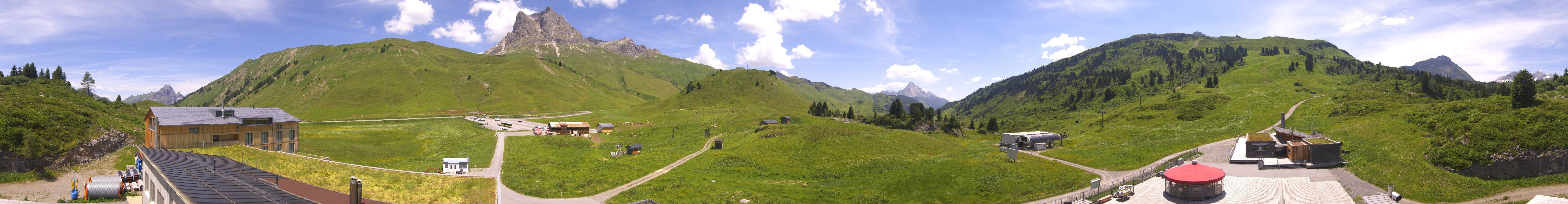 Archived image Webcam Panoramic view Salober base station