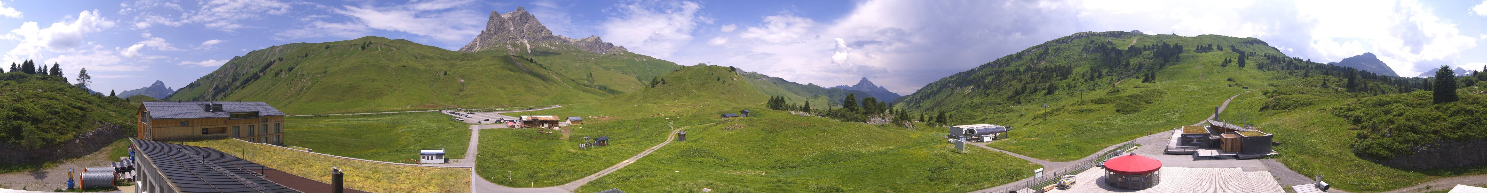 Archived image Webcam Panoramic view Salober base station