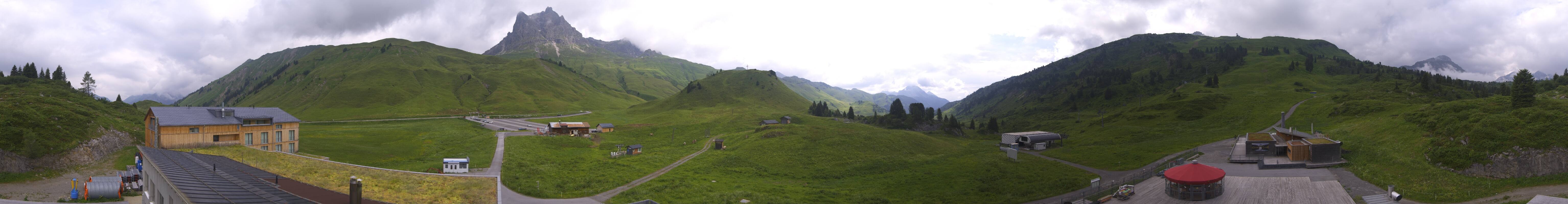 Archived image Webcam Panoramic view Salober base station