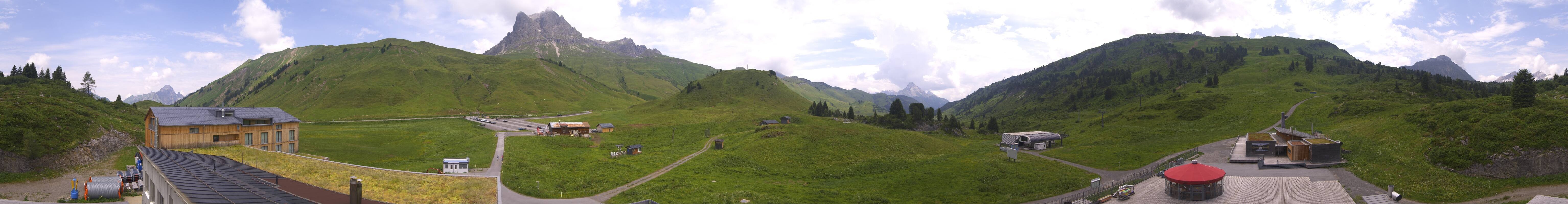 Archived image Webcam Panoramic view Salober base station