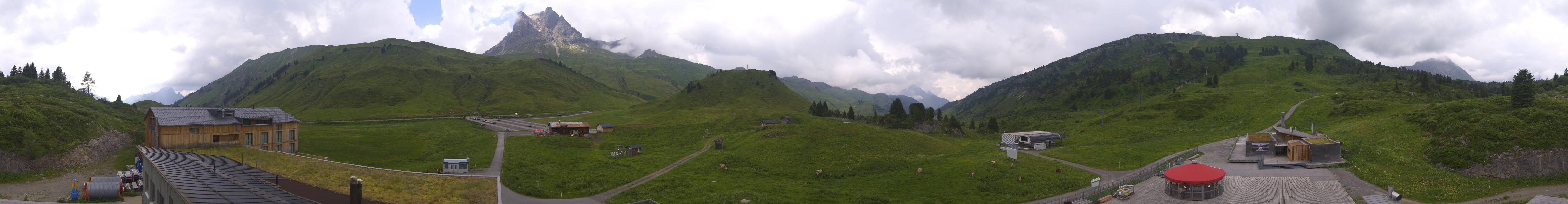 Archived image Webcam Panoramic view Salober base station