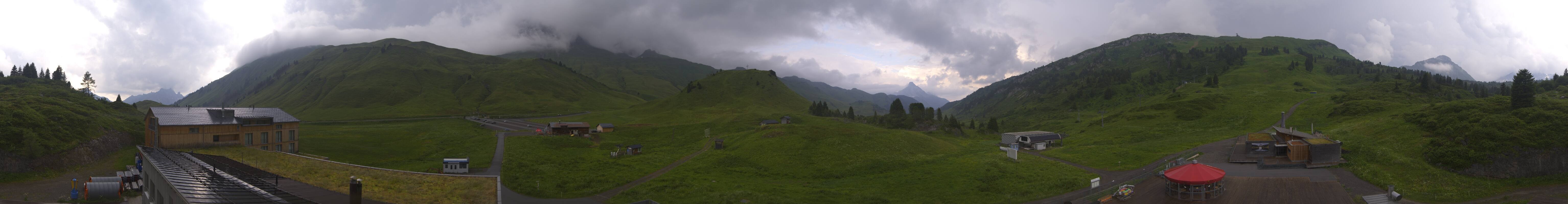 Archived image Webcam Panoramic view Salober base station