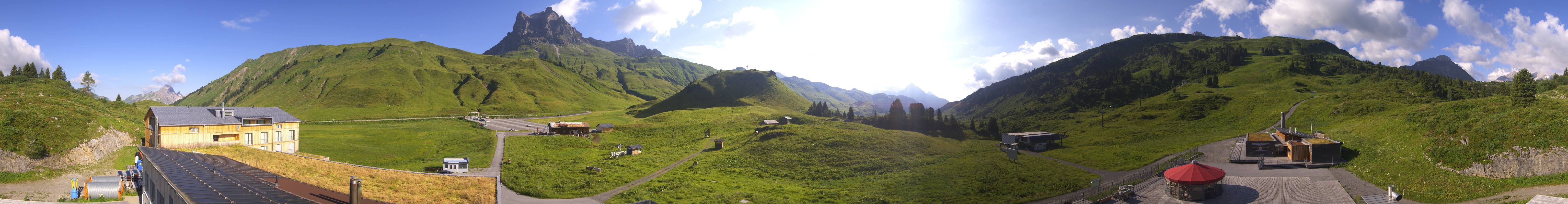 Archived image Webcam Panoramic view Salober base station