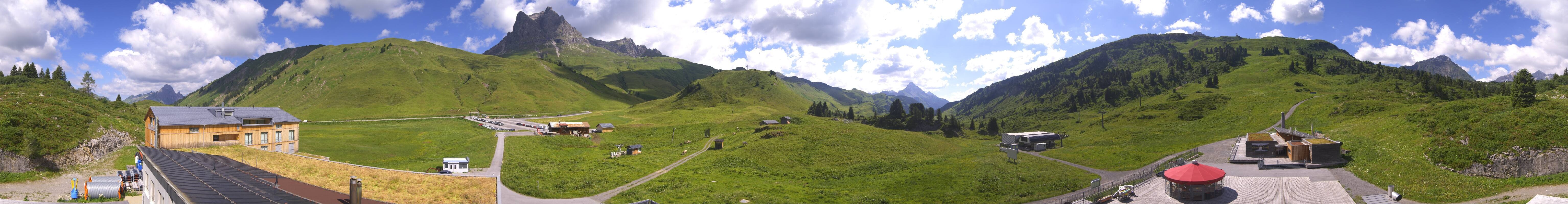 Archived image Webcam Panoramic view Salober base station