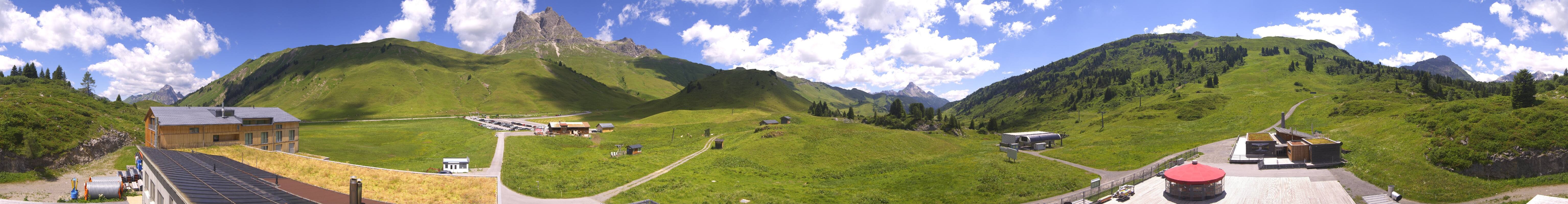 Archived image Webcam Panoramic view Salober base station