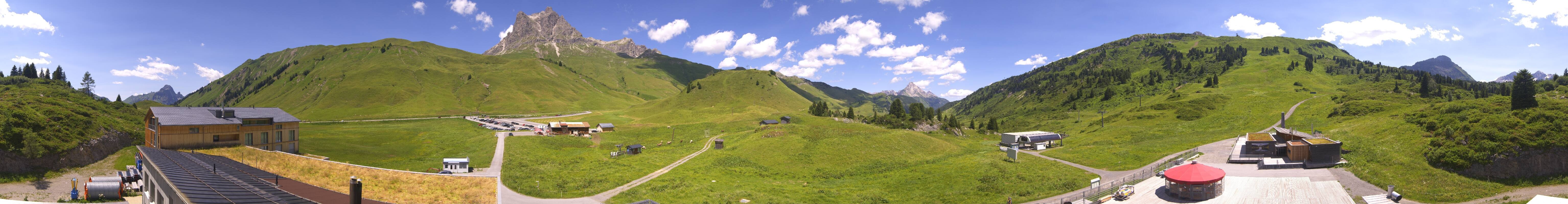 Archived image Webcam Panoramic view Salober base station