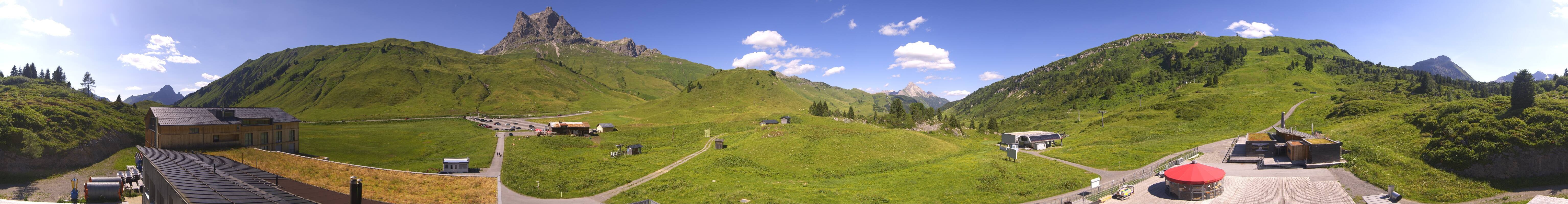 Archived image Webcam Panoramic view Salober base station
