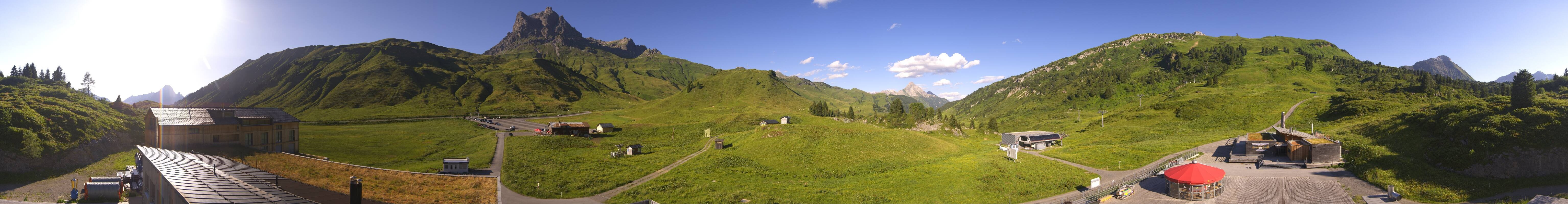 Archived image Webcam Panoramic view Salober base station