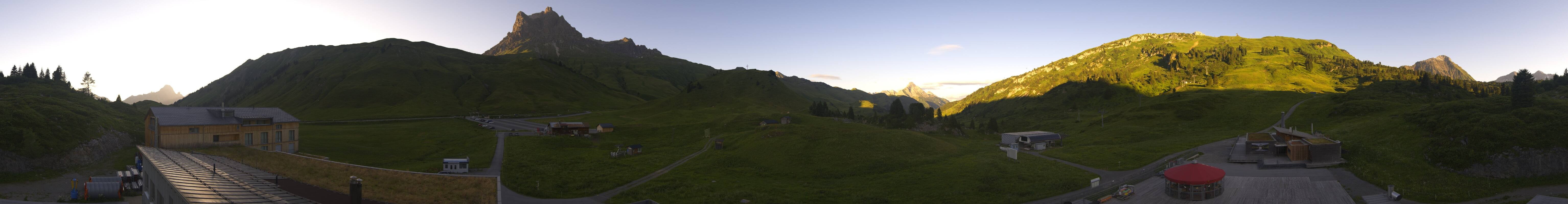 Archived image Webcam Panoramic view Salober base station