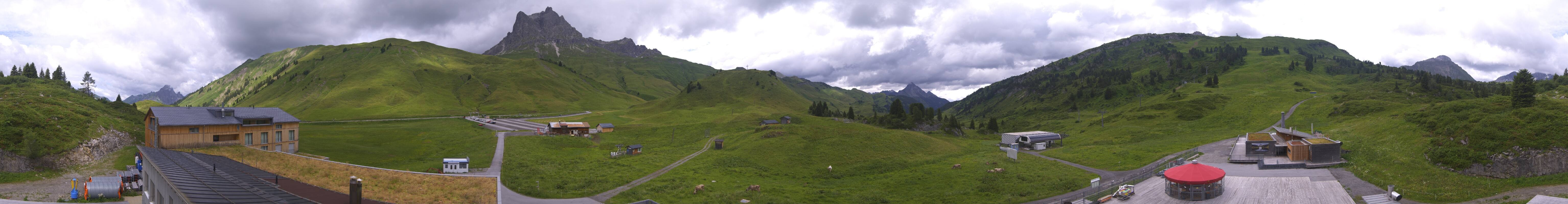 Archived image Webcam Panoramic view Salober base station