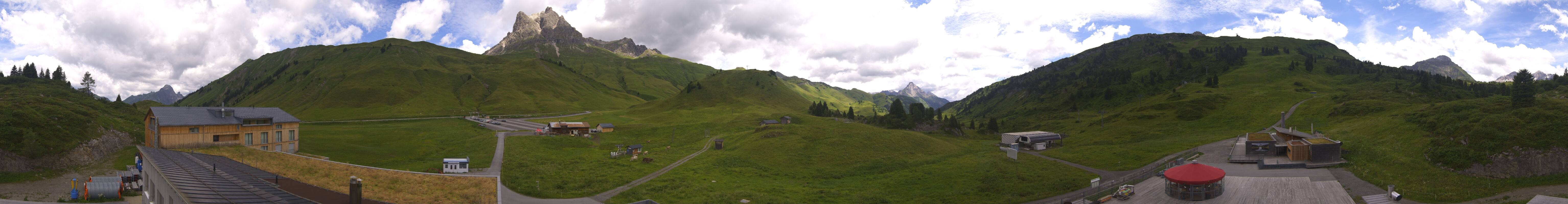 Archived image Webcam Panoramic view Salober base station
