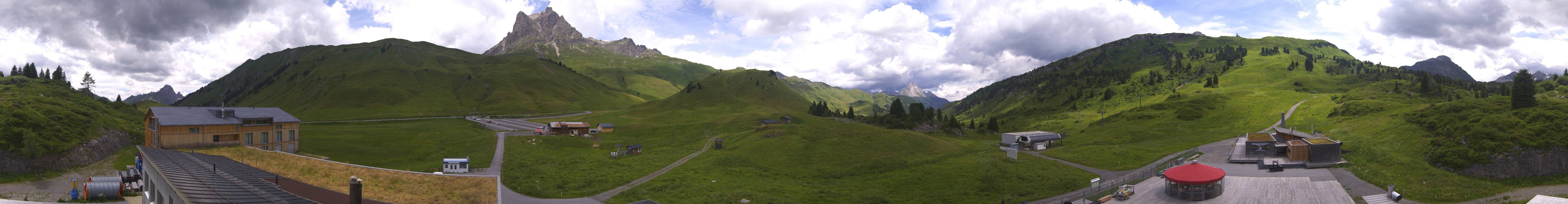 Archived image Webcam Panoramic view Salober base station
