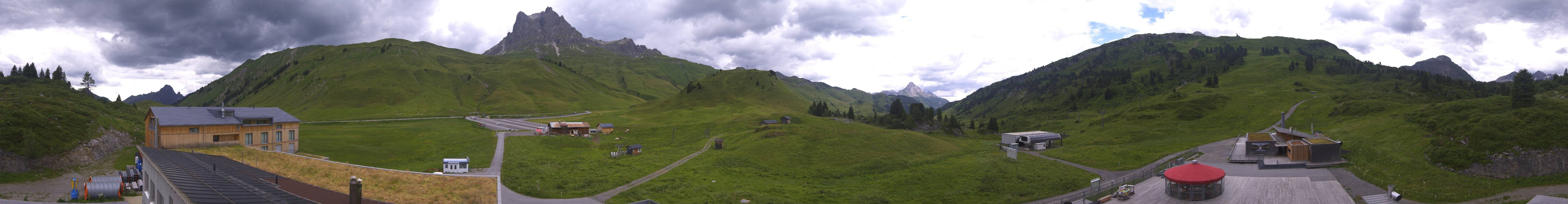 Archived image Webcam Panoramic view Salober base station