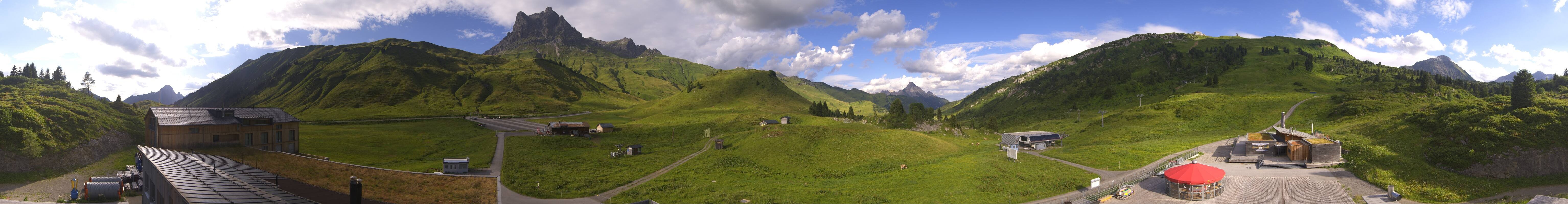 Archived image Webcam Panoramic view Salober base station
