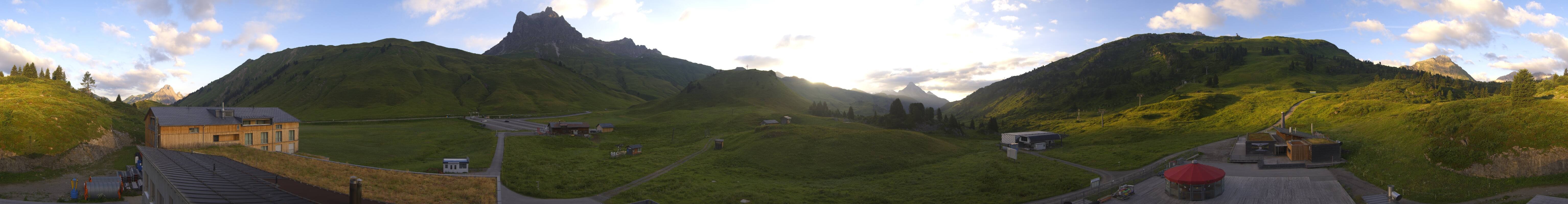 Archived image Webcam Panoramic view Salober base station