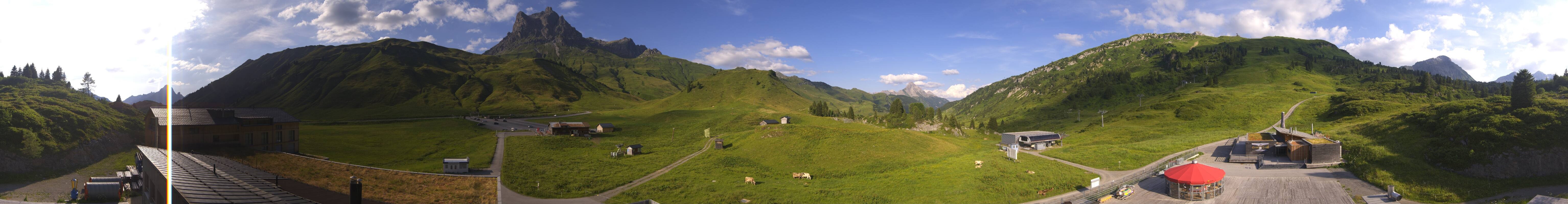 Archived image Webcam Panoramic view Salober base station