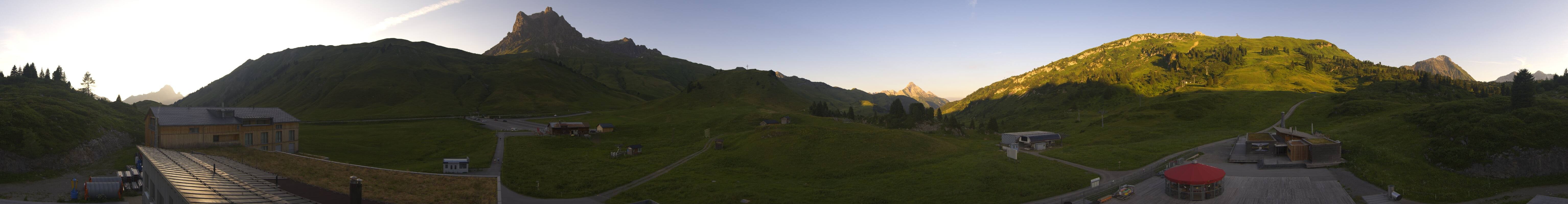Archived image Webcam Panoramic view Salober base station