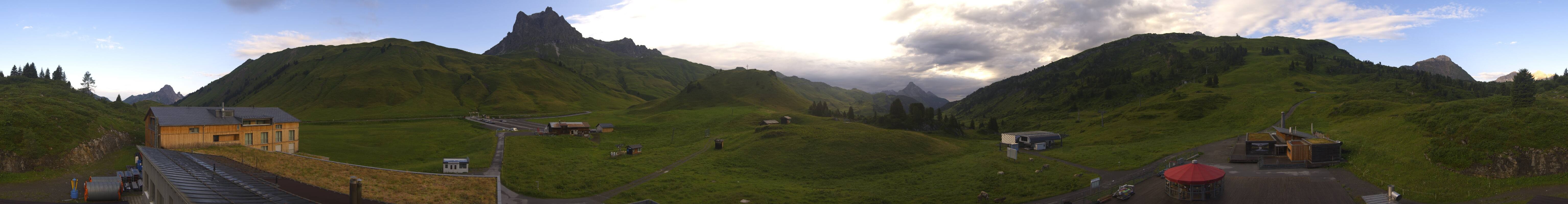 Archived image Webcam Panoramic view Salober base station