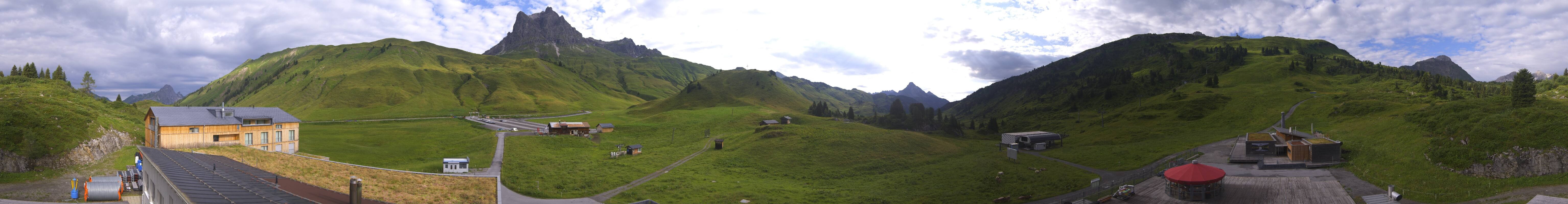 Archived image Webcam Panoramic view Salober base station