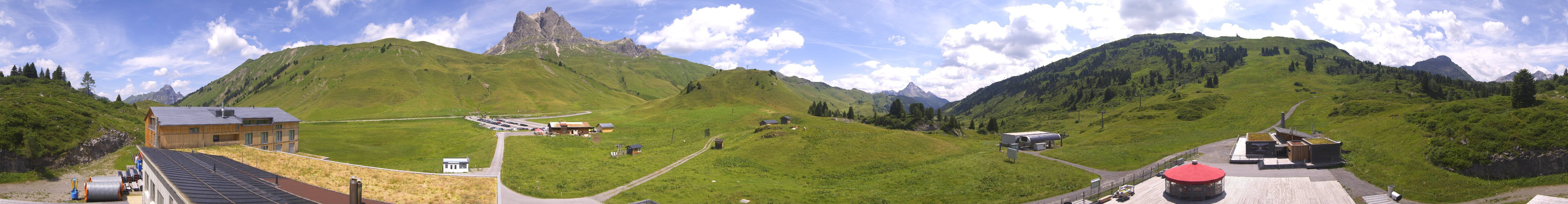 Archived image Webcam Panoramic view Salober base station