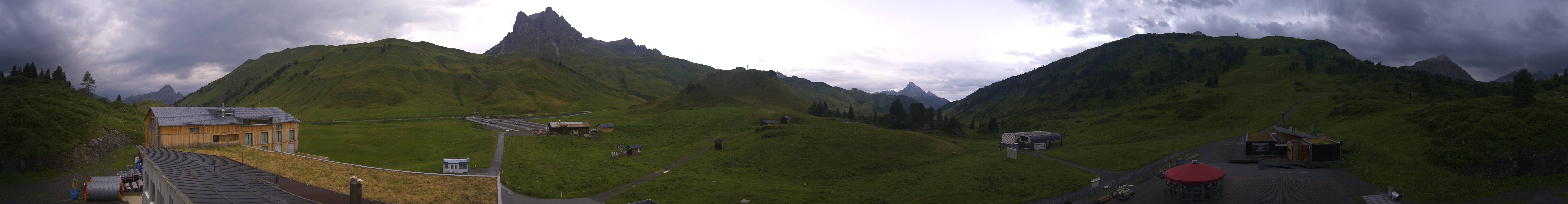 Archived image Webcam Panoramic view Salober base station