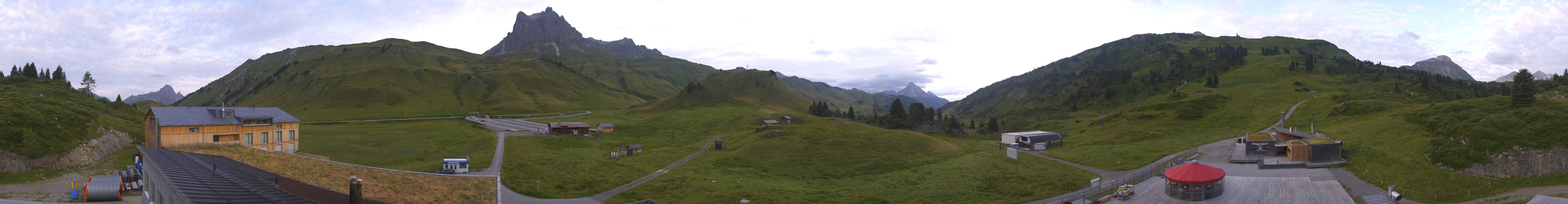 Archived image Webcam Panoramic view Salober base station