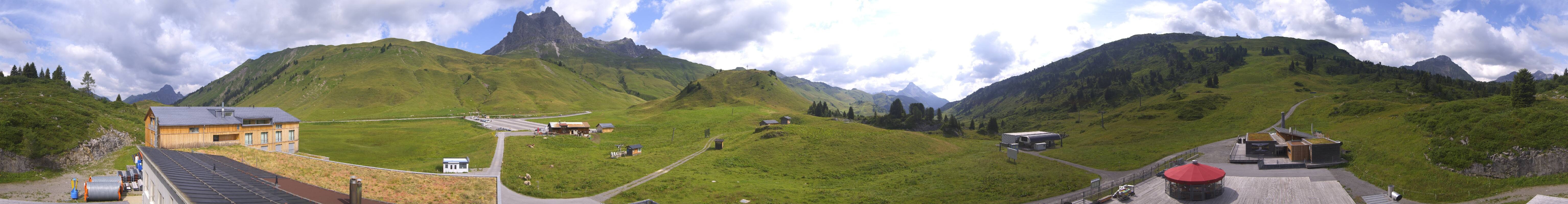 Archived image Webcam Panoramic view Salober base station
