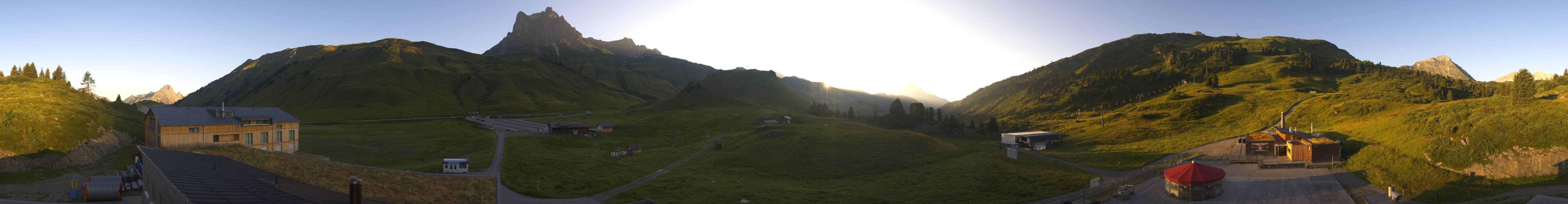 Archived image Webcam Panoramic view Salober base station