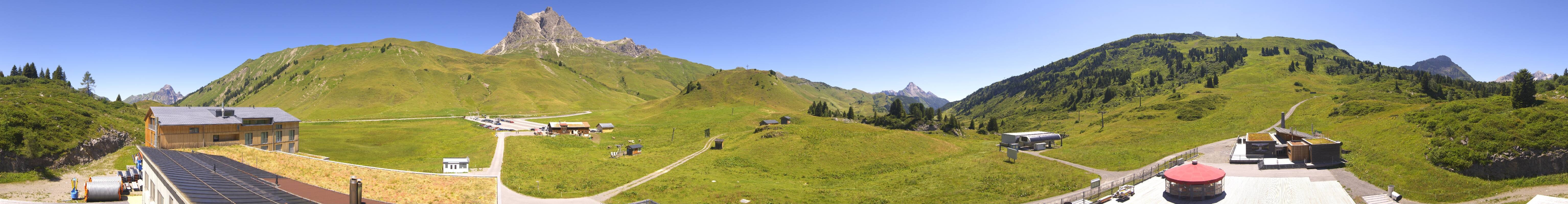 Archived image Webcam Panoramic view Salober base station