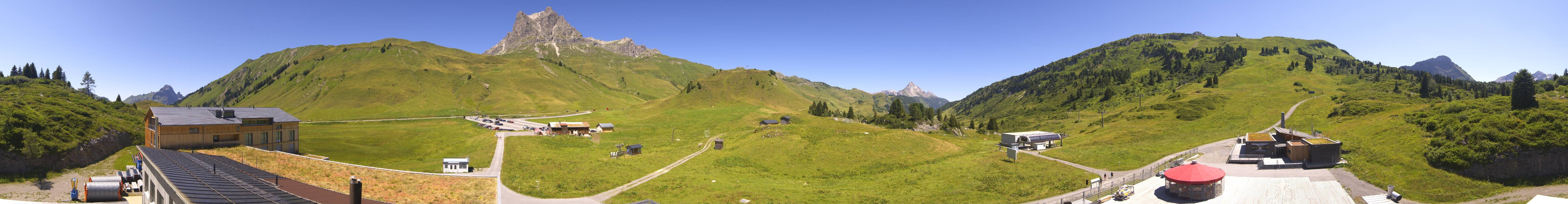 Archived image Webcam Panoramic view Salober base station