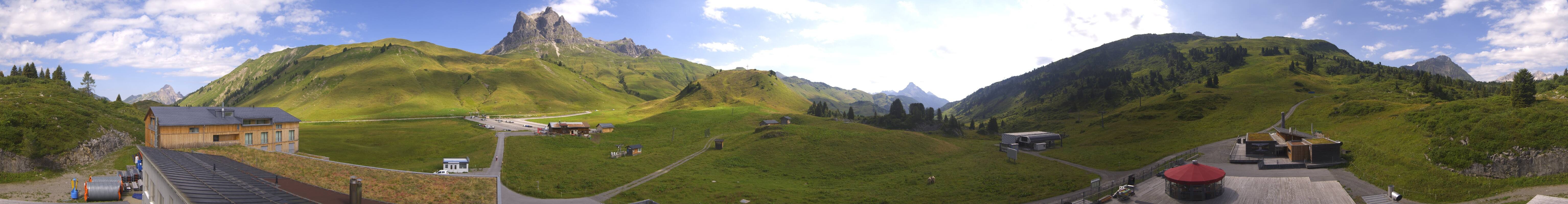 Archived image Webcam Panoramic view Salober base station
