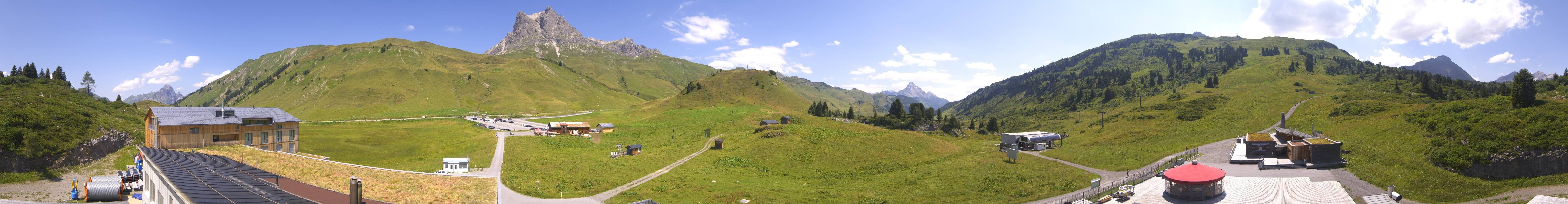 Archived image Webcam Panoramic view Salober base station