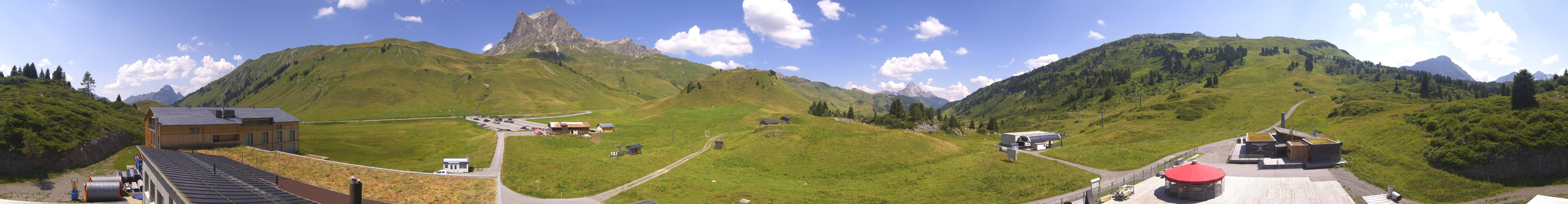 Archived image Webcam Panoramic view Salober base station
