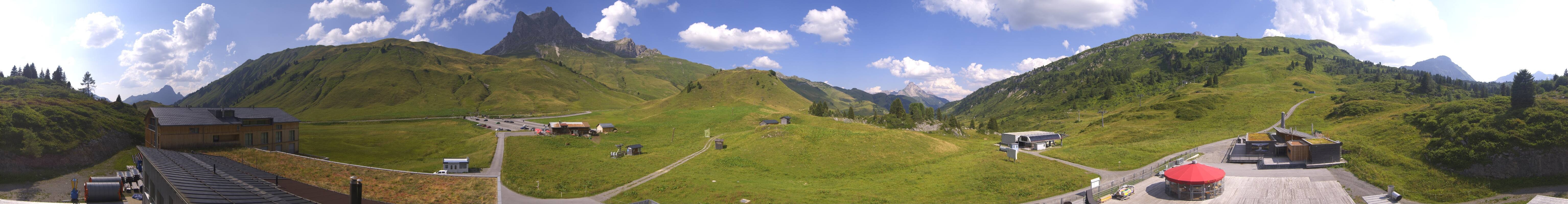 Archived image Webcam Panoramic view Salober base station