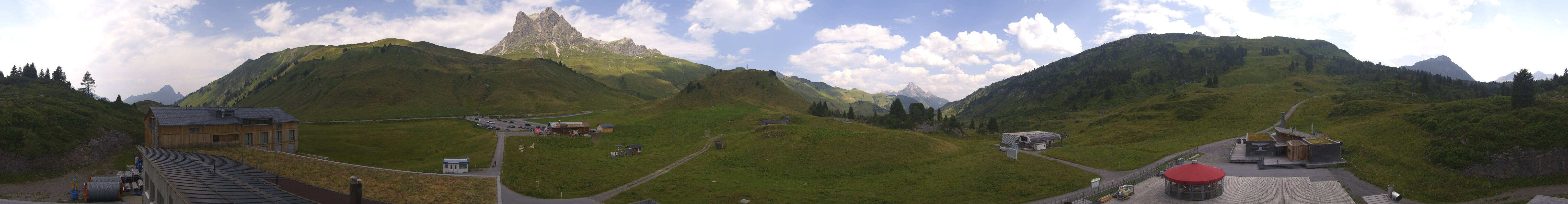 Archived image Webcam Panoramic view Salober base station