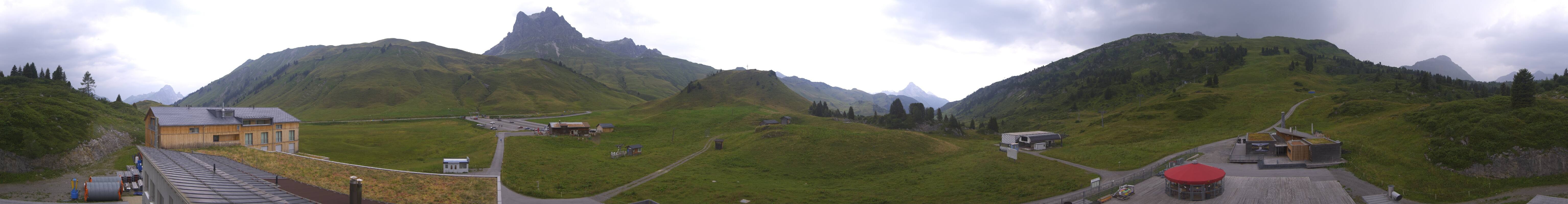 Archived image Webcam Panoramic view Salober base station