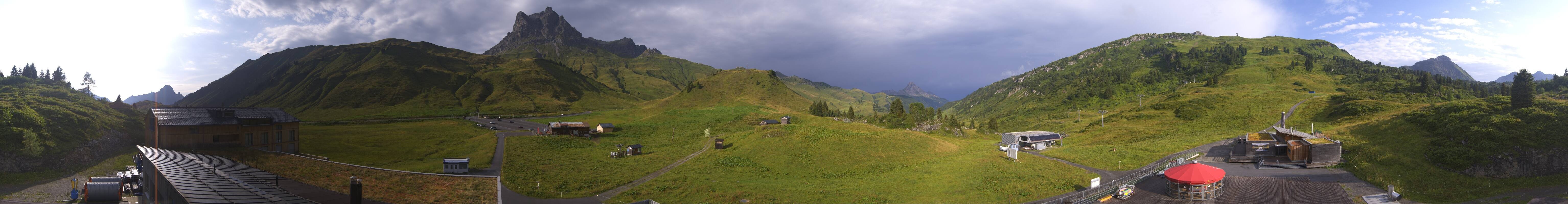 Archived image Webcam Panoramic view Salober base station