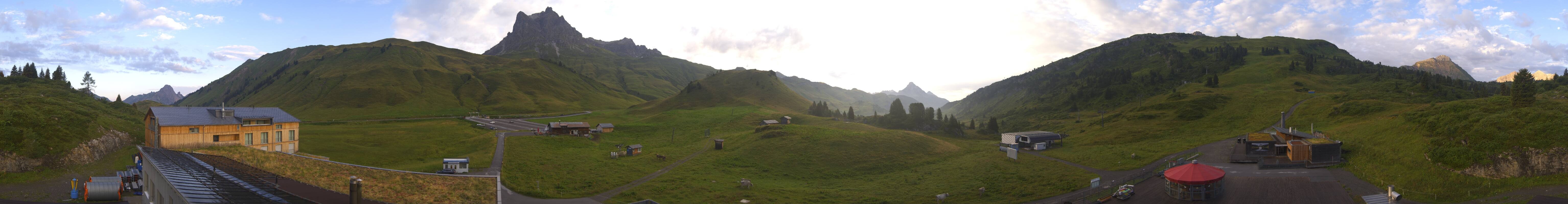 Archived image Webcam Panoramic view Salober base station