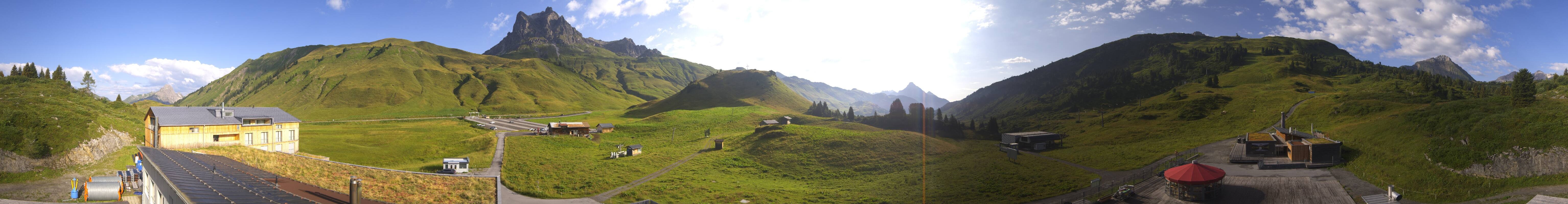 Archived image Webcam Panoramic view Salober base station