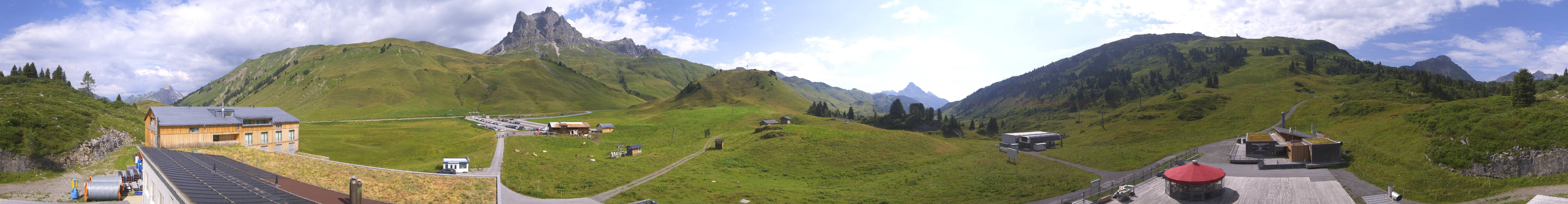 Archived image Webcam Panoramic view Salober base station