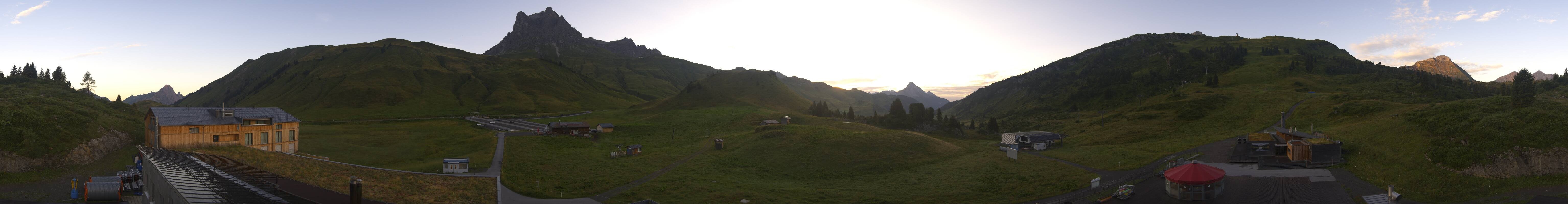 Archived image Webcam Panoramic view Salober base station
