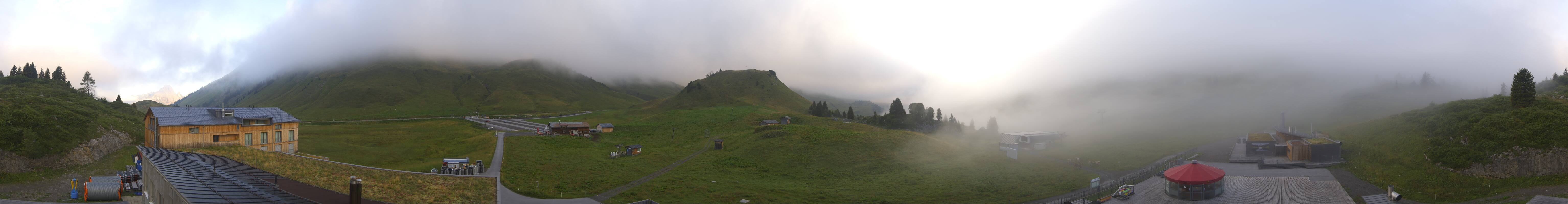 Archived image Webcam Panoramic view Salober base station