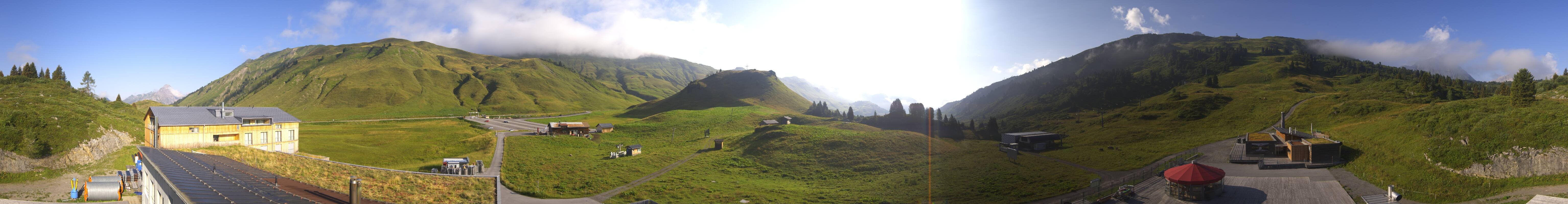 Archived image Webcam Panoramic view Salober base station