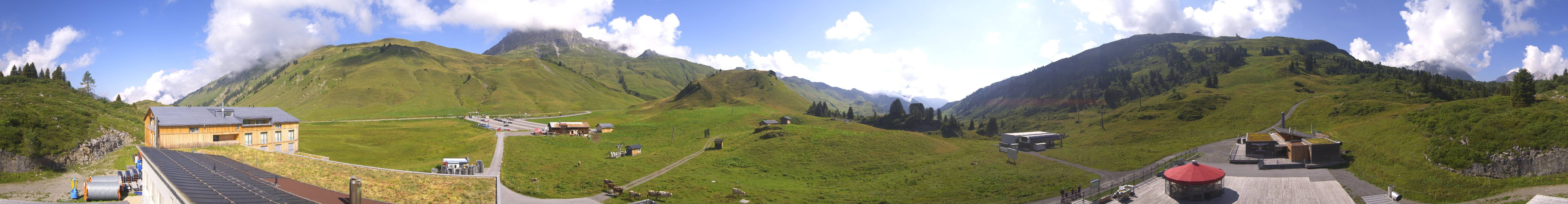 Archived image Webcam Panoramic view Salober base station