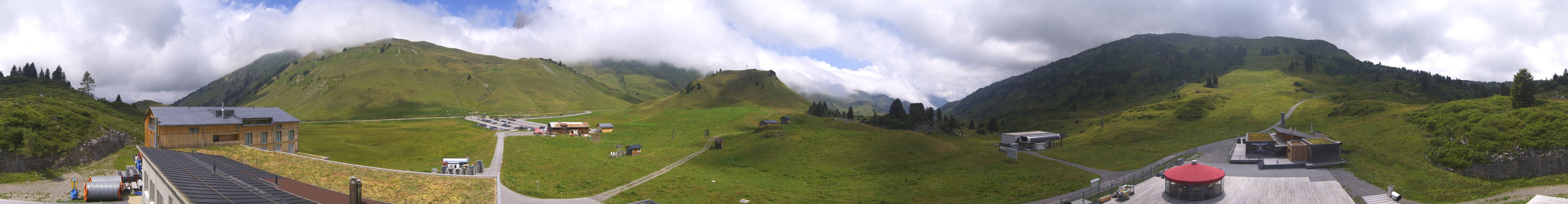 Archived image Webcam Panoramic view Salober base station