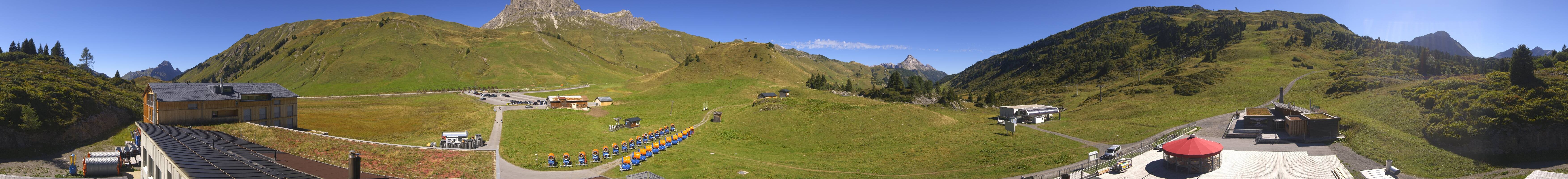 Archived image Webcam Panoramic view Salober base station