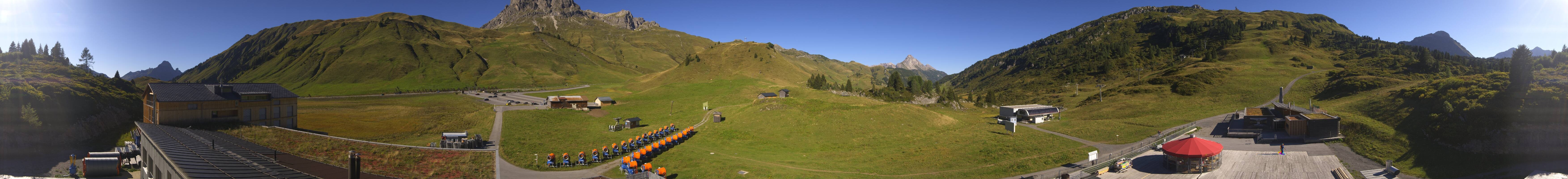 Archived image Webcam Panoramic view Salober base station