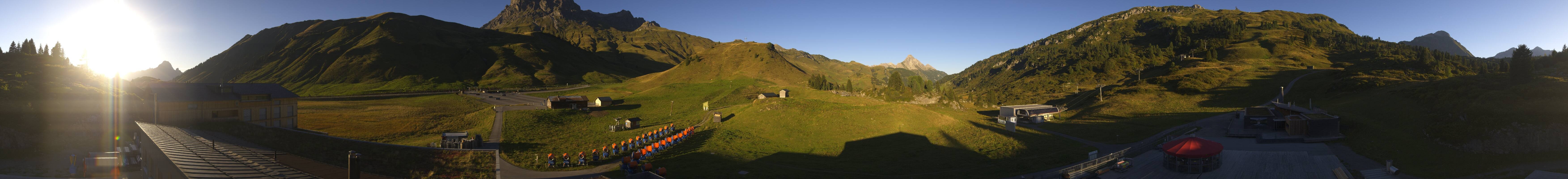 Archived image Webcam Panoramic view Salober base station