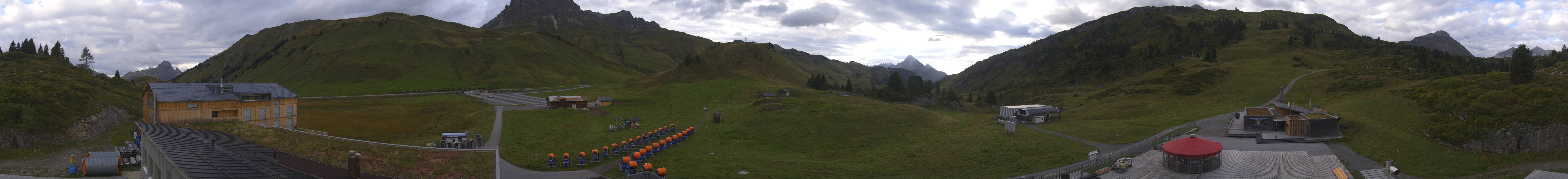 Archived image Webcam Panoramic view Salober base station